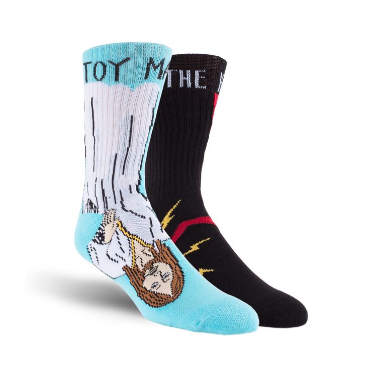 Toy Machine Bury The Hatchet Black / Blue Socks