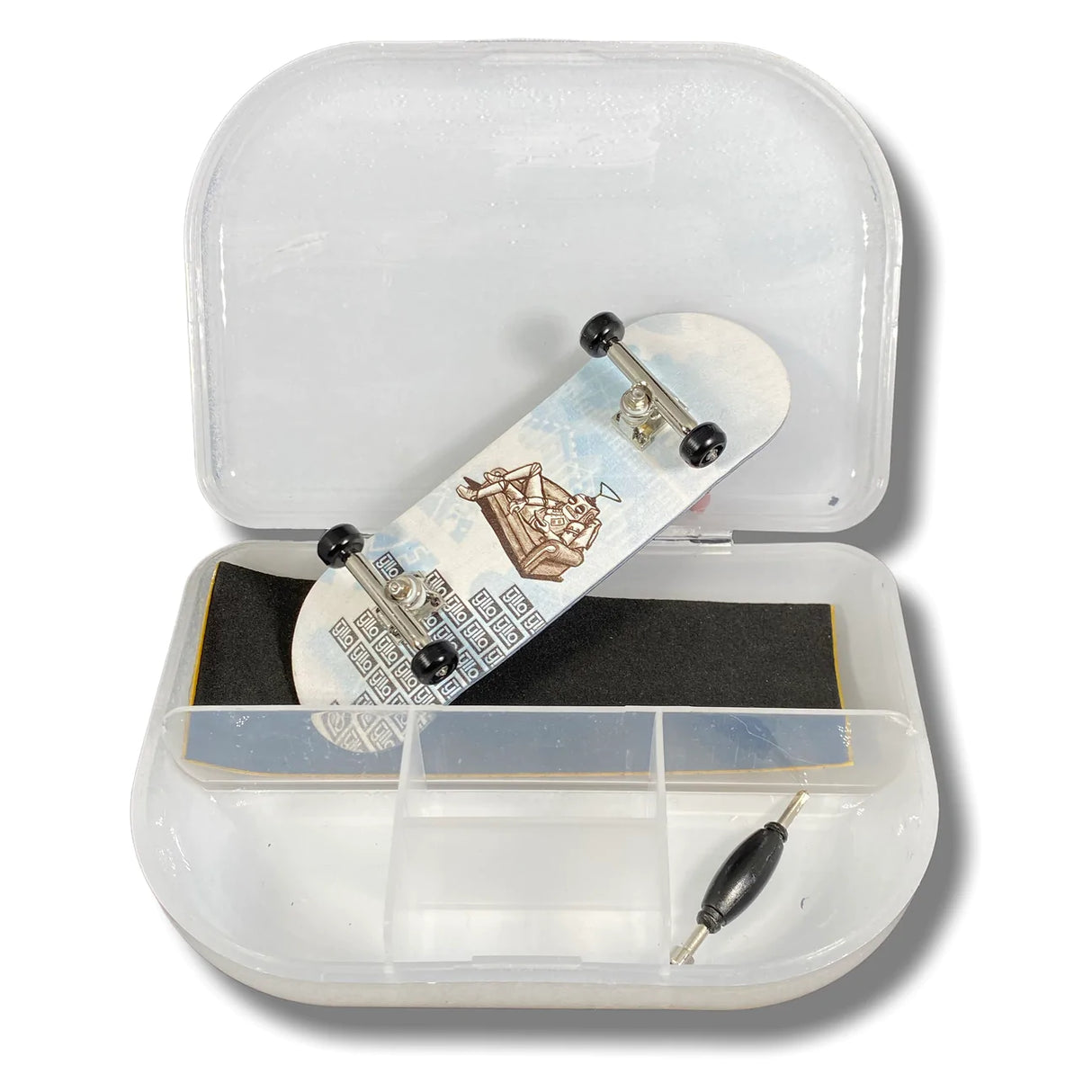 YLLO Lazy Robot Finger Board Complete Set