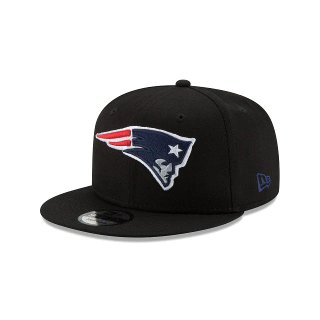 New Era New England Patriots Black 9FIFTY Snapback Hat