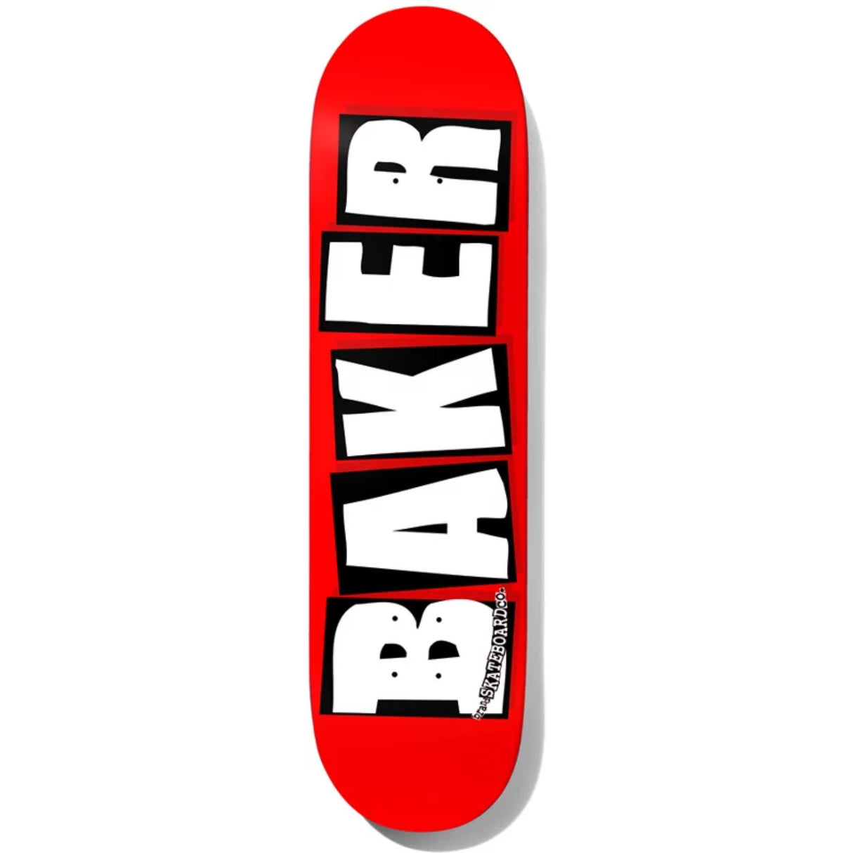 Baker Brand Logo Red/White 8.6" Skateboard Deck