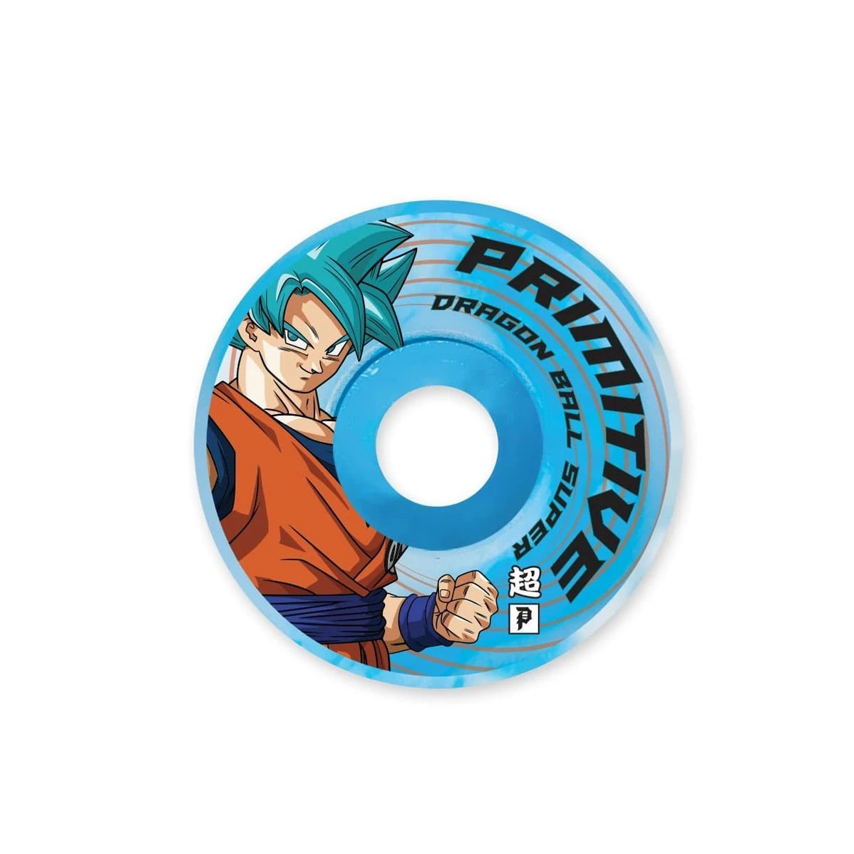 Primitive X Dragon Ball Super DBS2 Survival Team Blue 52mm Skateboard Wheels