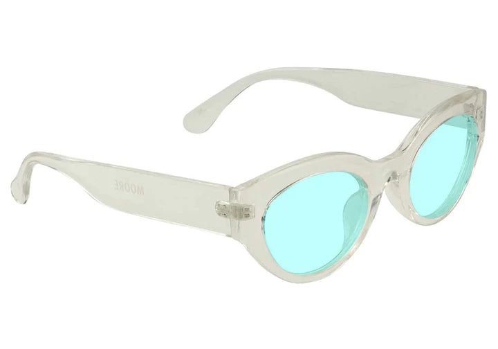 Glassy Eyewear Moore Clear/Mint Lens Sunglasses