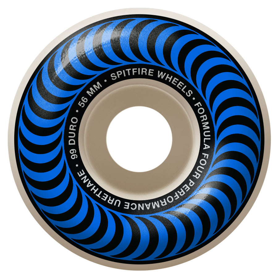 Spitfire F4 99a Formula Four Classics 56mm Blue Wheels