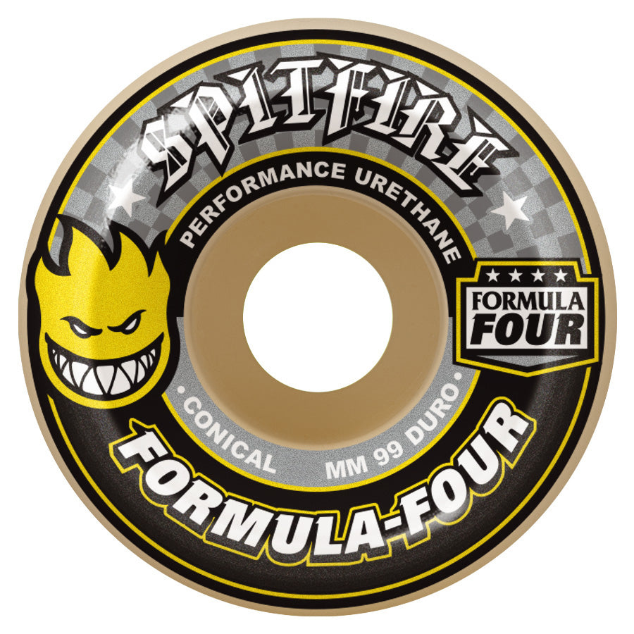 Spitfire Formula Four Conical 99A 52Mm Wheels