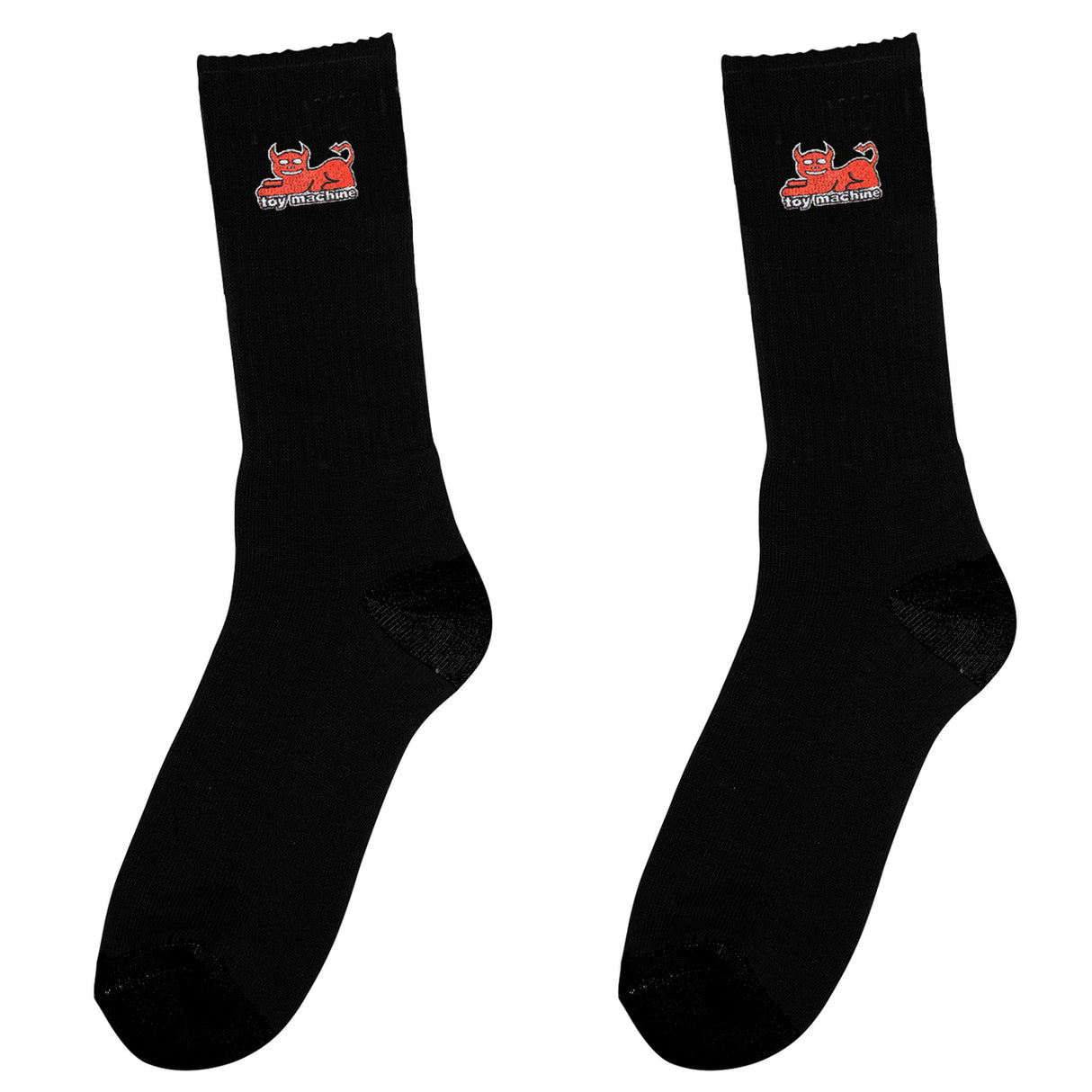 Toy Machine Devil Cat Black Socks