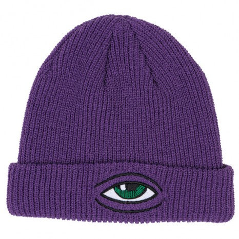 Toy Machine Sect Eye Dock Purple Beanie