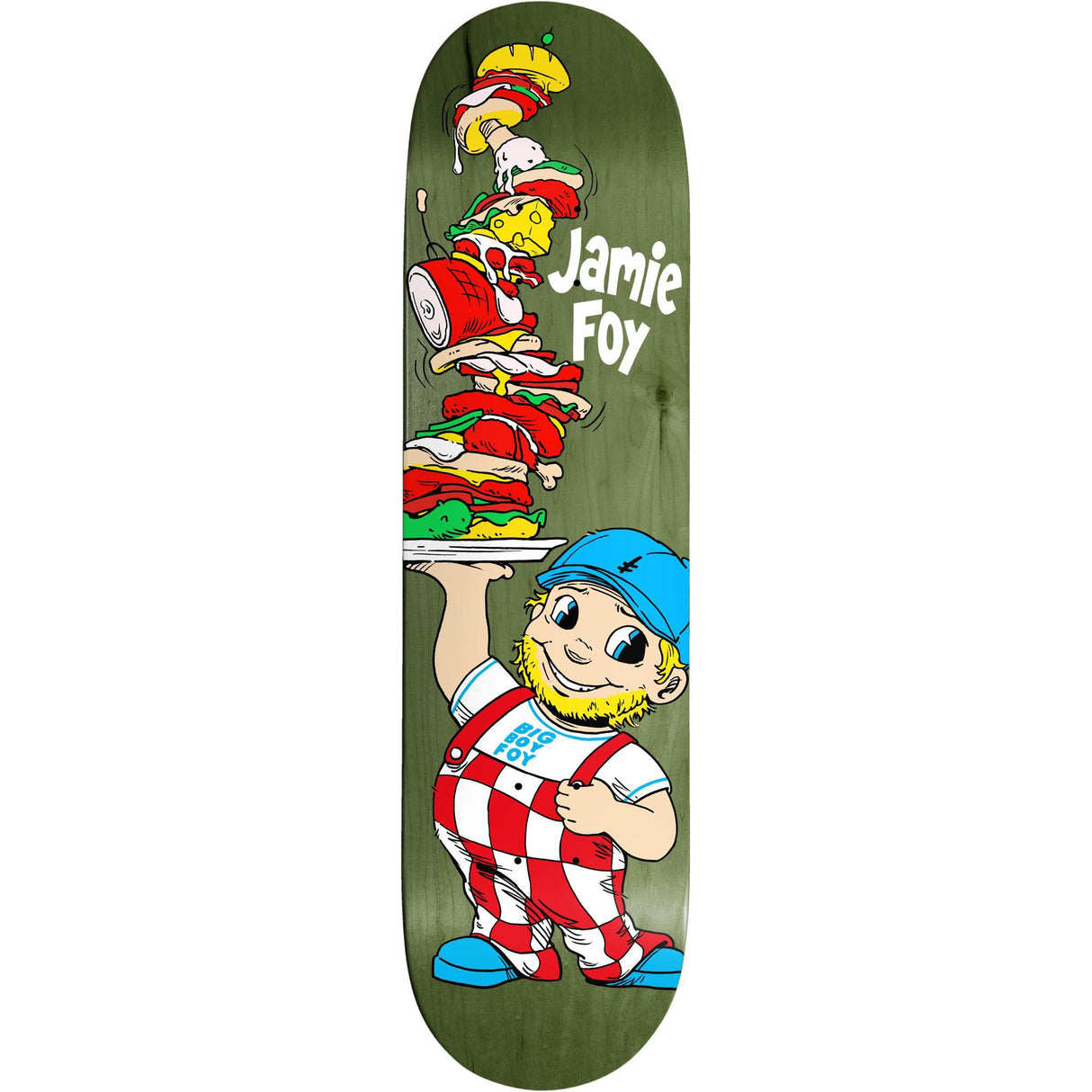 Deathwish Jamie Foy Big Boy Foy 8.25" Skateboard Deck