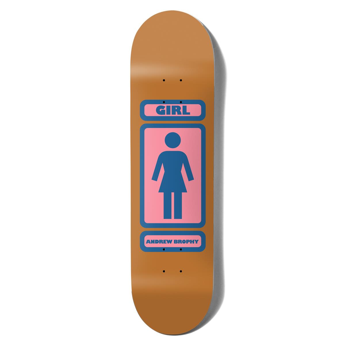 Girl Andrew Brophy 93' Til Brown/Navy Skateboard Deck