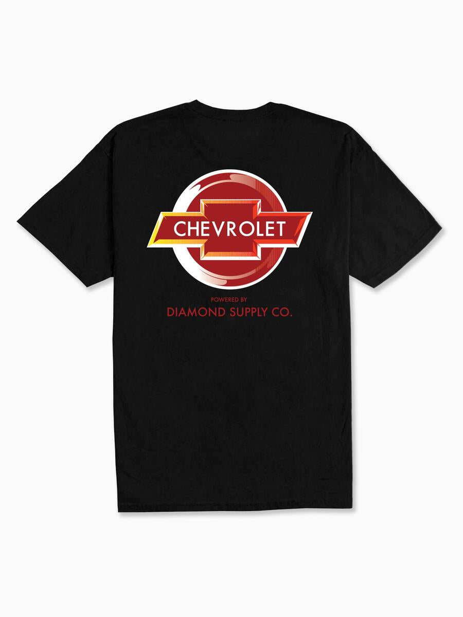Diamond X Chevrolet Chevy Powered Black Shirt