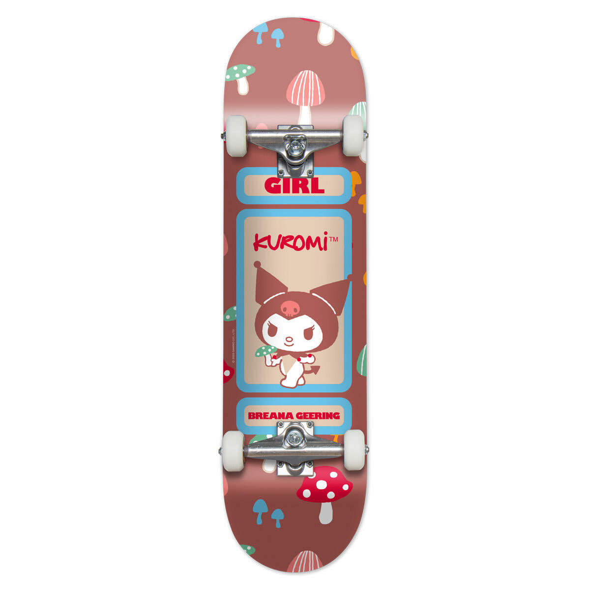 Girl Sanrio Geering Friends Kuromi Complete Skateboard
