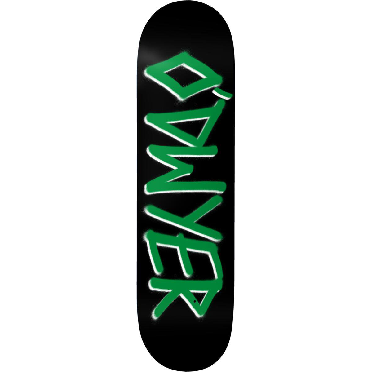 Deathwish Brian O'Dwyer Gang Name Black/Green 8.25" Skateboard Deck