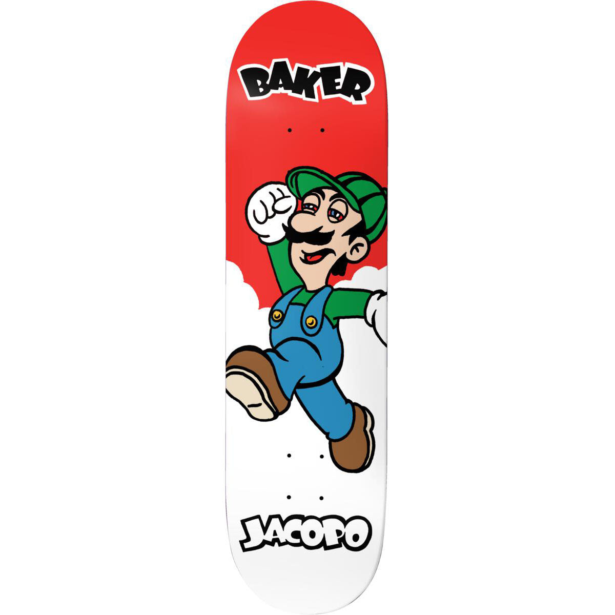 Baker Jacopo Power Up Again 8.25" Skateboard Deck