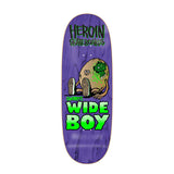 Heroin Swampys Wide Boy Egg 10.75" Shaped Skateboard Deck