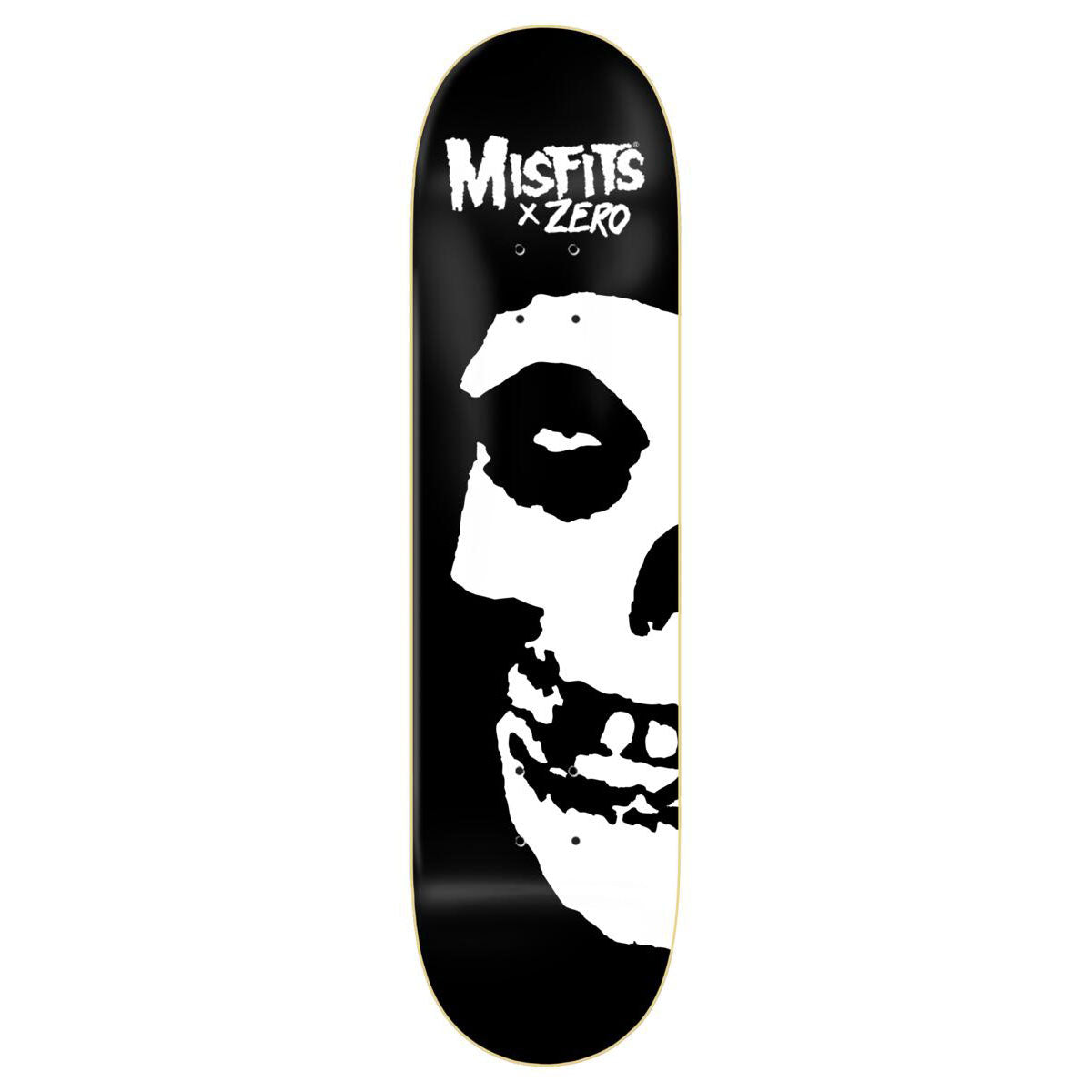 Zero Misfits Fiend Skull Left 8.25" Skateboard Deck