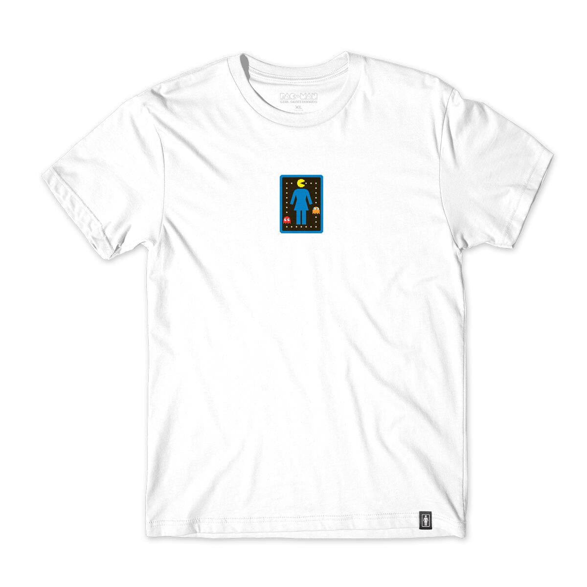 Girl x Pac-Man OG Pac-Lock White S/s Shirt