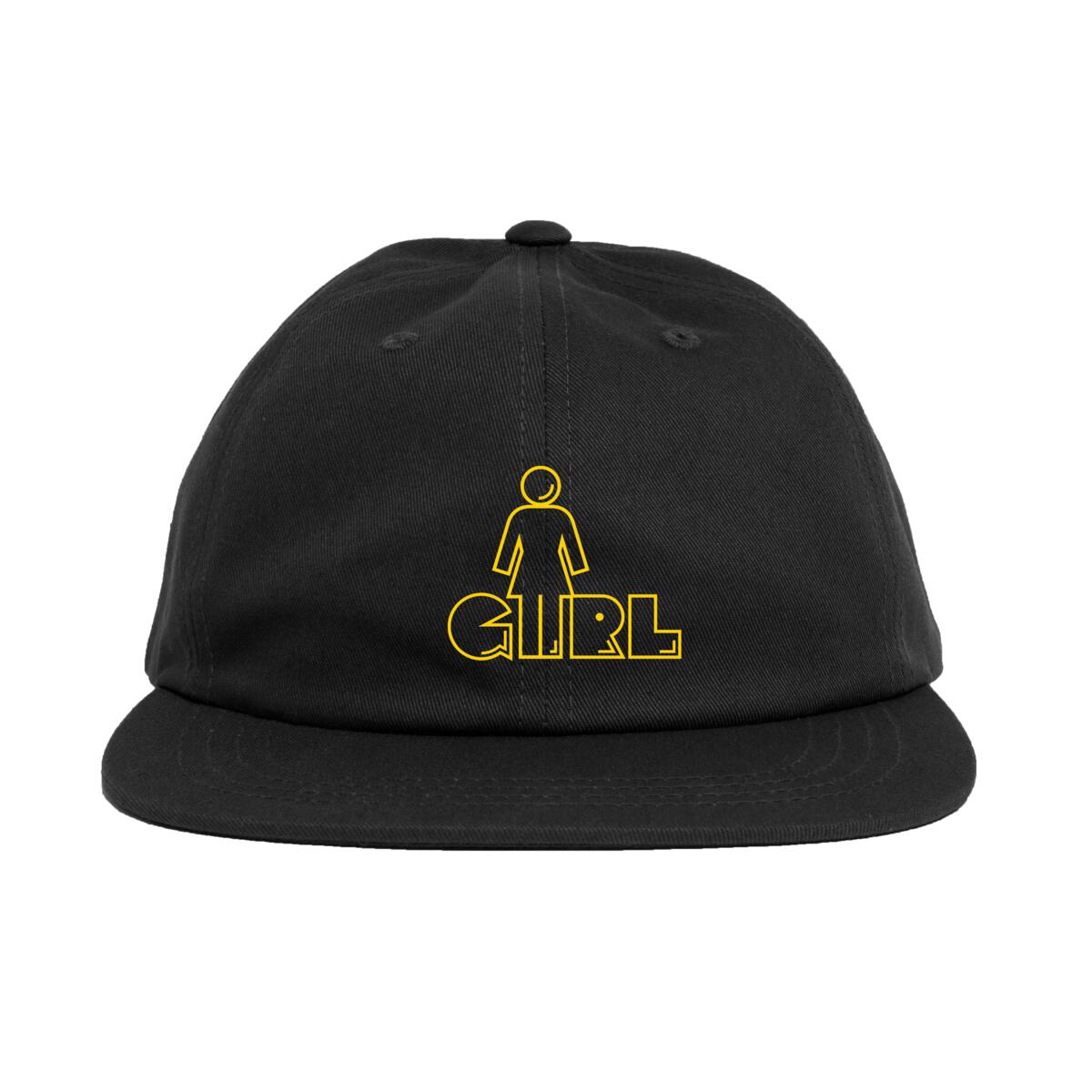 Girl x Pac-Man OG-Man Embroidered 6-Panel Snapback Hat