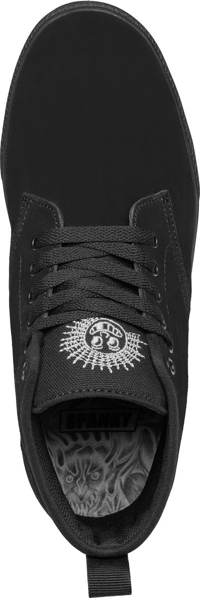 Emerica Spanky Hi x Lottie Black Shoes – Long Beach Skate Co