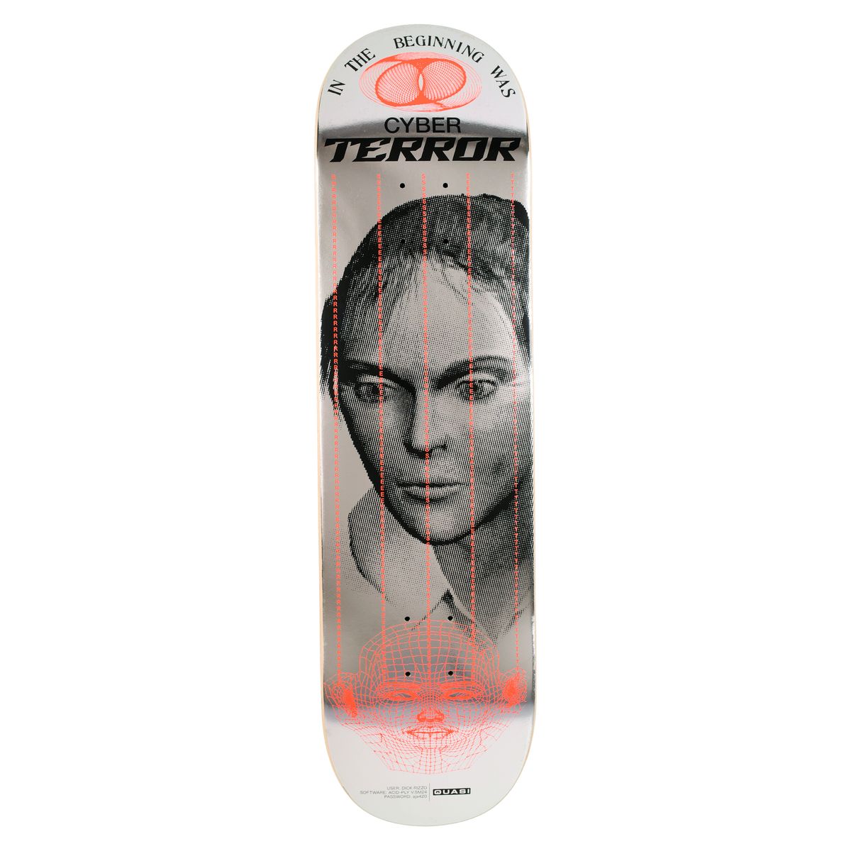 Quasi Dick Rizzo Reset 8.25" Skateboard Deck