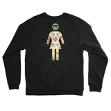 Girl x Modernica Natas Black Crewneck Sweatshirt