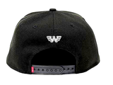 Chocolate x Waylon Jennings Too Dumb Black 6 Panel Strapback Hat