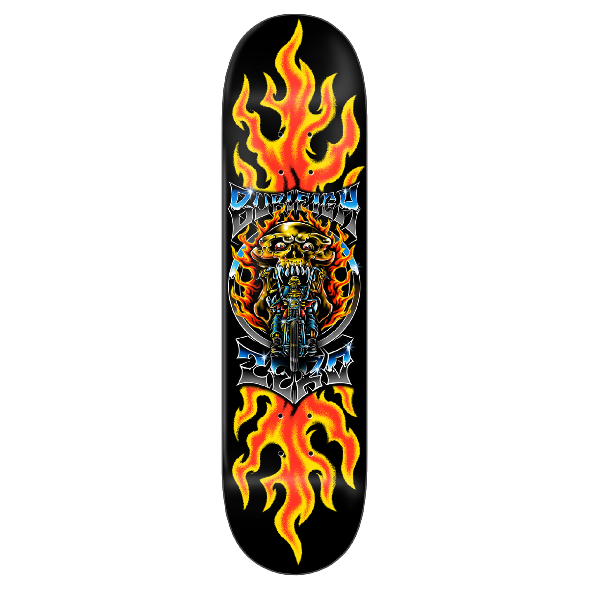 Zero Chrome Brandon Burleigh 8.5" Skateboard Deck