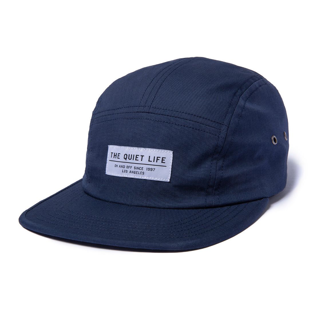 The Quiet Life Foundation Navy 5 Panel Strapback Camper Hat