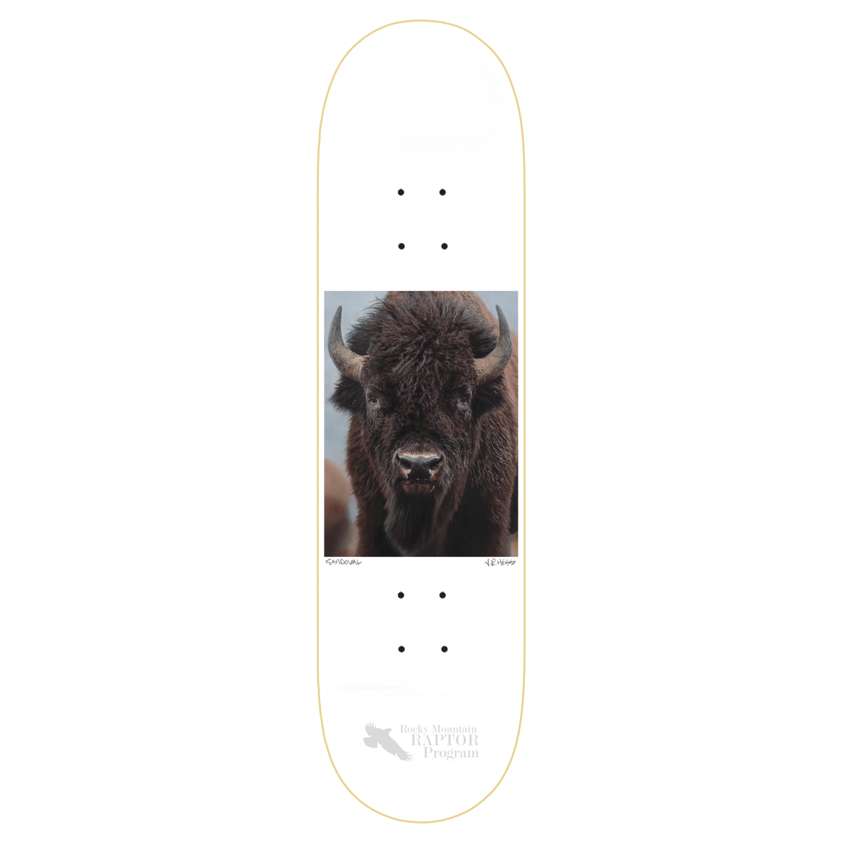 Zero Buffalo Hess Photo Series Tommy Sandoval 8.25" Skateboard Deck