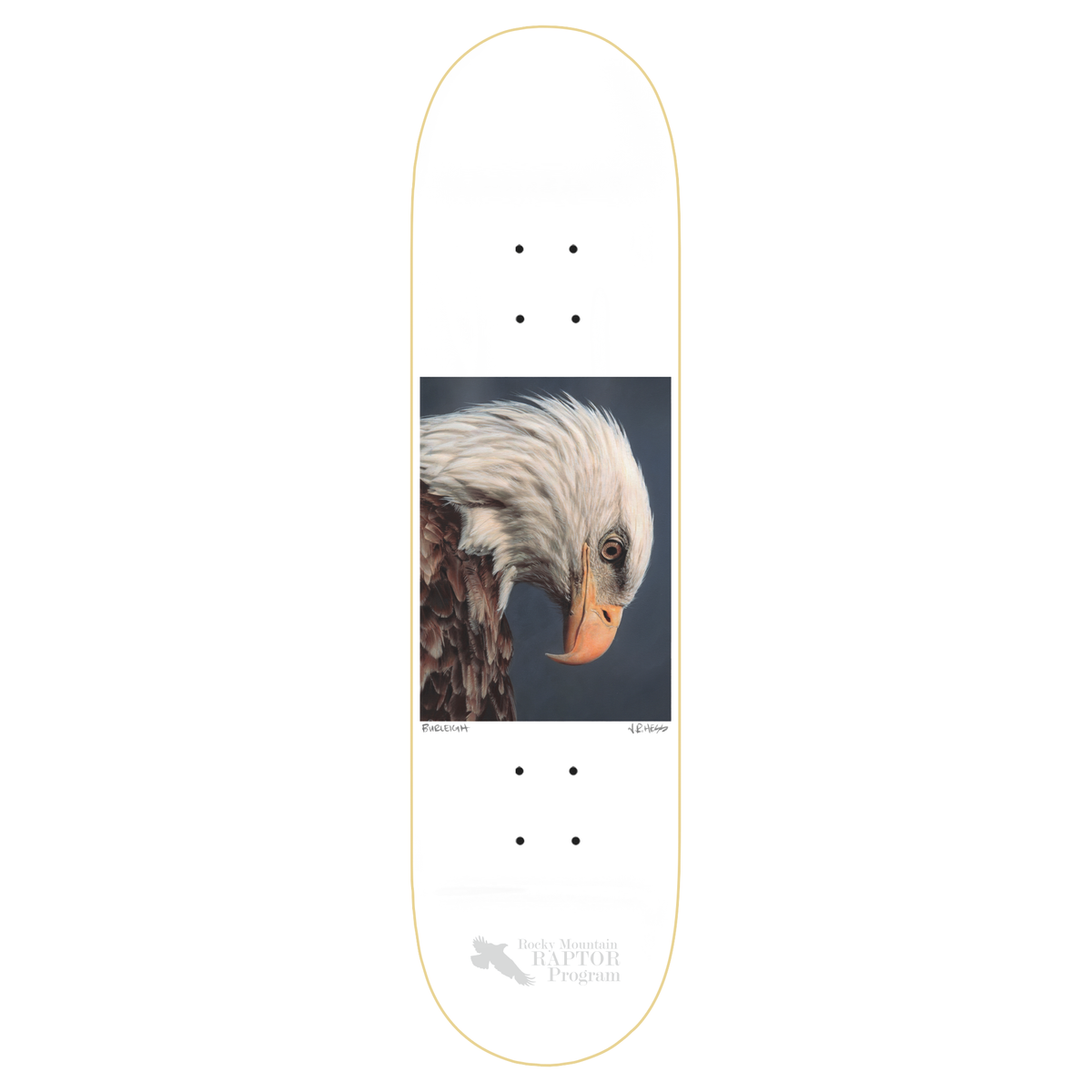 Zero Bald Eagle Hess Photo Series Brandon Burleigh 8.5" Skateboard Deck