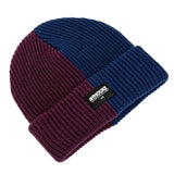 No Hours 2 Tone Purple/Navy Beanie