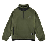 No Hours Uproot Olive/Black Fleece Sweatshirt