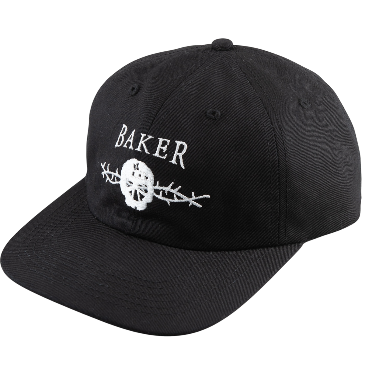 Baker Thorns Black Snapback Hat