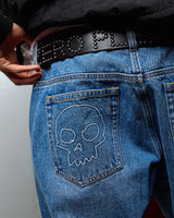 Pleasures X Zero Rotten Blue Jeans