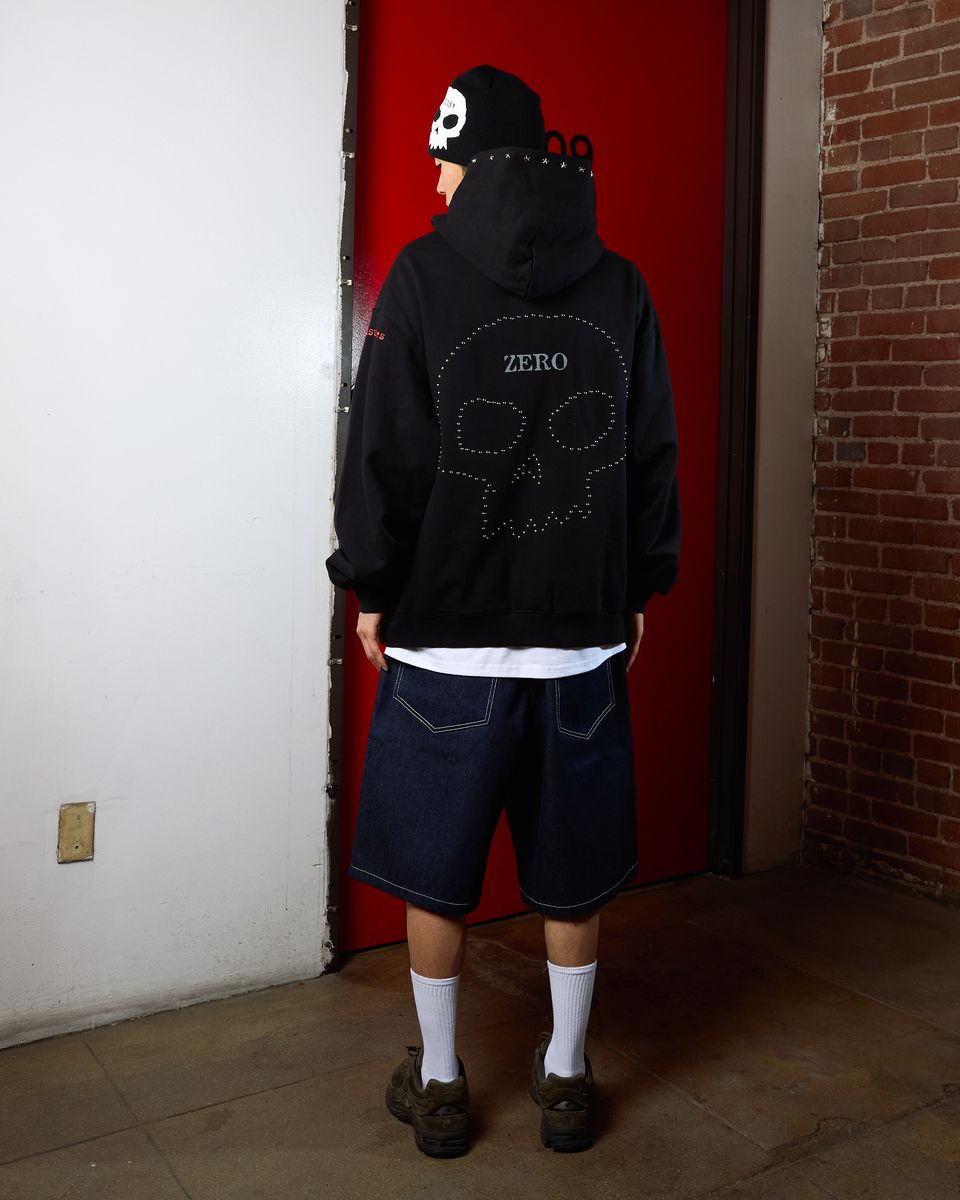 Pleasures X Zero Skull Denim Jorts Shorts