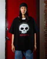 Pleasures X Zero Single Skull Heavyweight Black S/s Shirt
