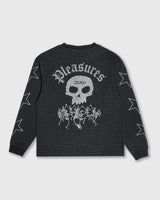 Pleasures X Zero Misled Black Thermal Longsleeve Shirt