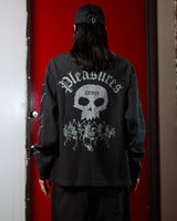 Pleasures X Zero Misled Black Thermal Longsleeve Shirt