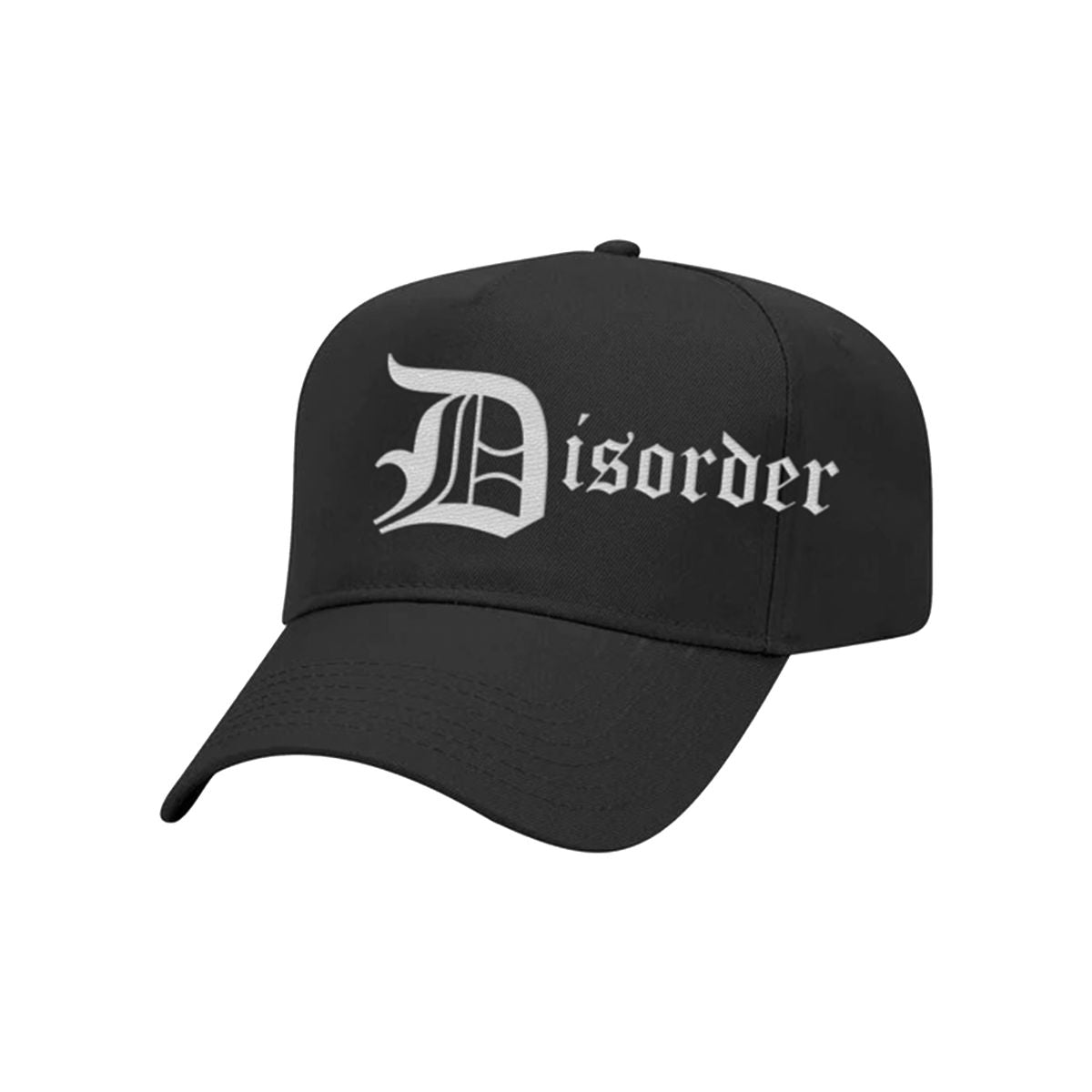 Disorder OE "D" Embroidered Black Snapback Hat