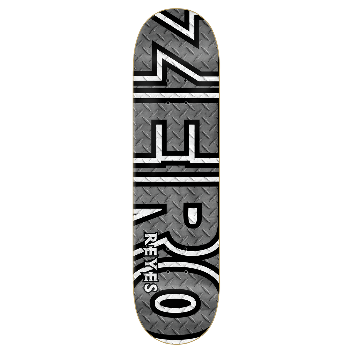 Zero David Reyes Signature Bold Diamond Plate 8.25" Skateboard Deck