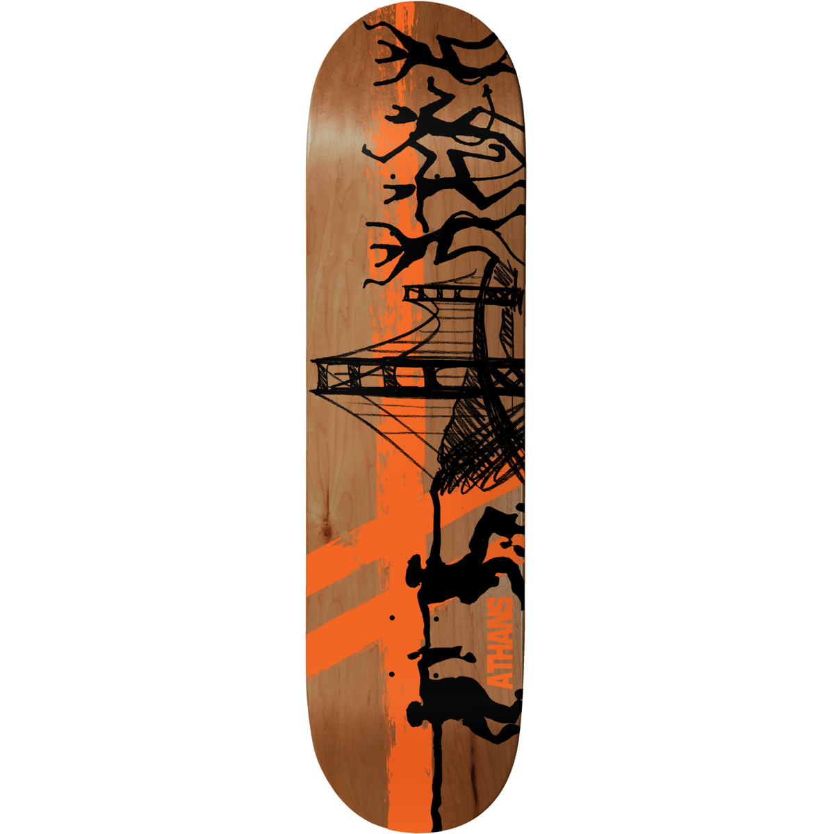Deathwish Chris Athans Dance 8.25" Skateboard Deck