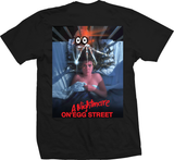 Heroin Nightmare On Egg Street Black S/s Shirt