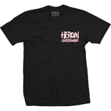 Heroin Nightmare On Egg Street Black S/s Shirt