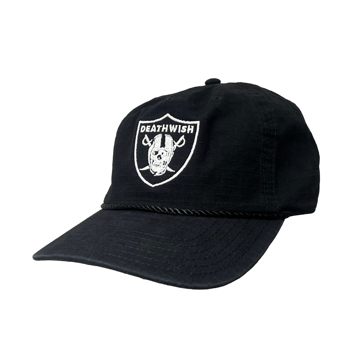 Deathwish Nation Black Snapback Hat