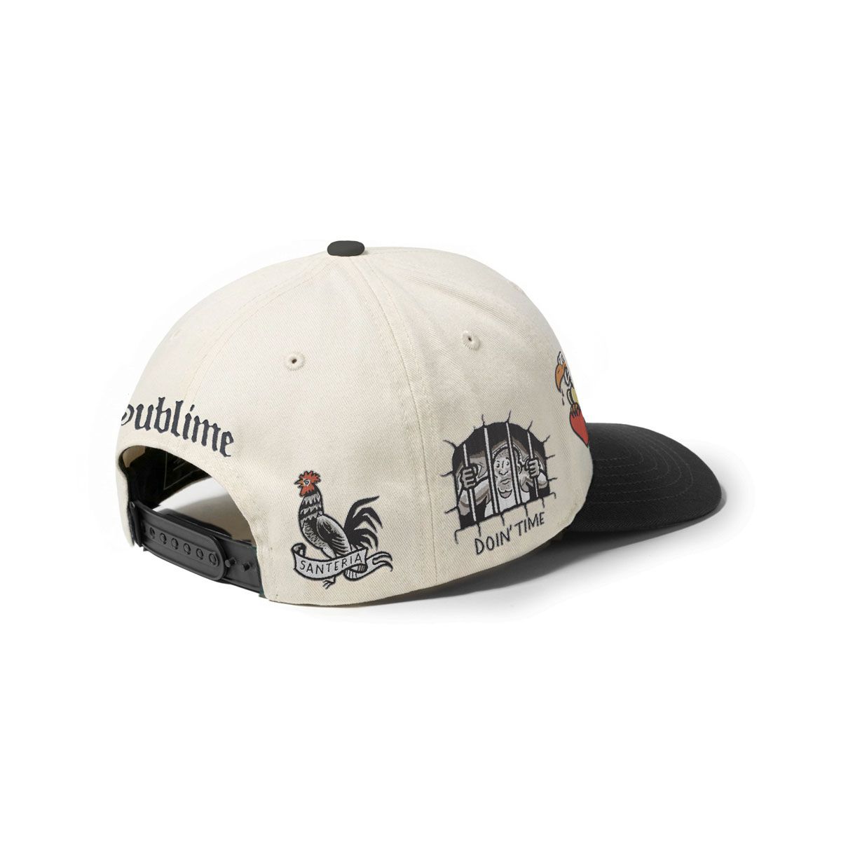 Primitive x Sublime Freedom Cream A-Frame Snapback Hat