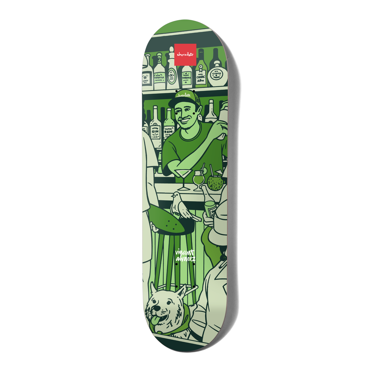 Chocolate Vincent Alvarez Bar Series III Skateboard Deck