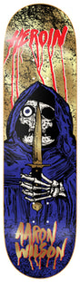 Heroin Aaron Wilson KO2 Skull Priest 8.5" Skateboard Deck