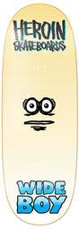 Heroin Wide Boy Face 10.75" Skateboard Deck