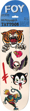 Deathwish Jamie Foy Tattoos 8.3875" Skateboard Deck