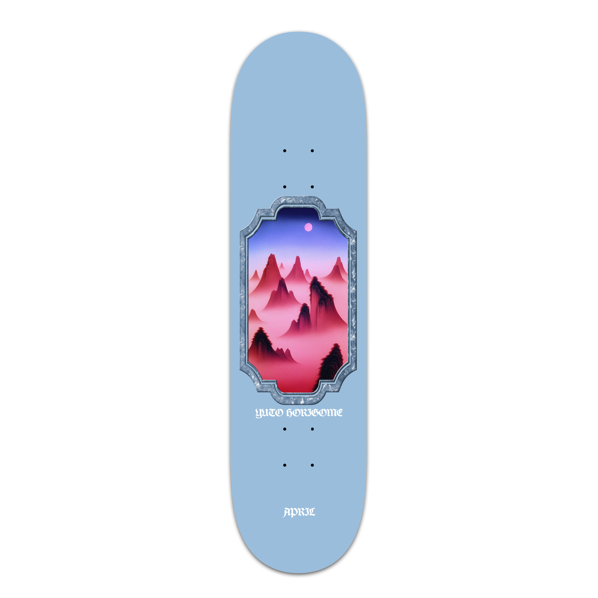 YUTO HORIGOME APRIL スケートボード April Yuto Horigome Misty Skateboard Deck – Long Beach Skate Co