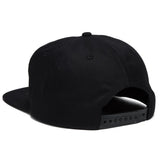 Thrasher Printed Flames Black Snapback Hat