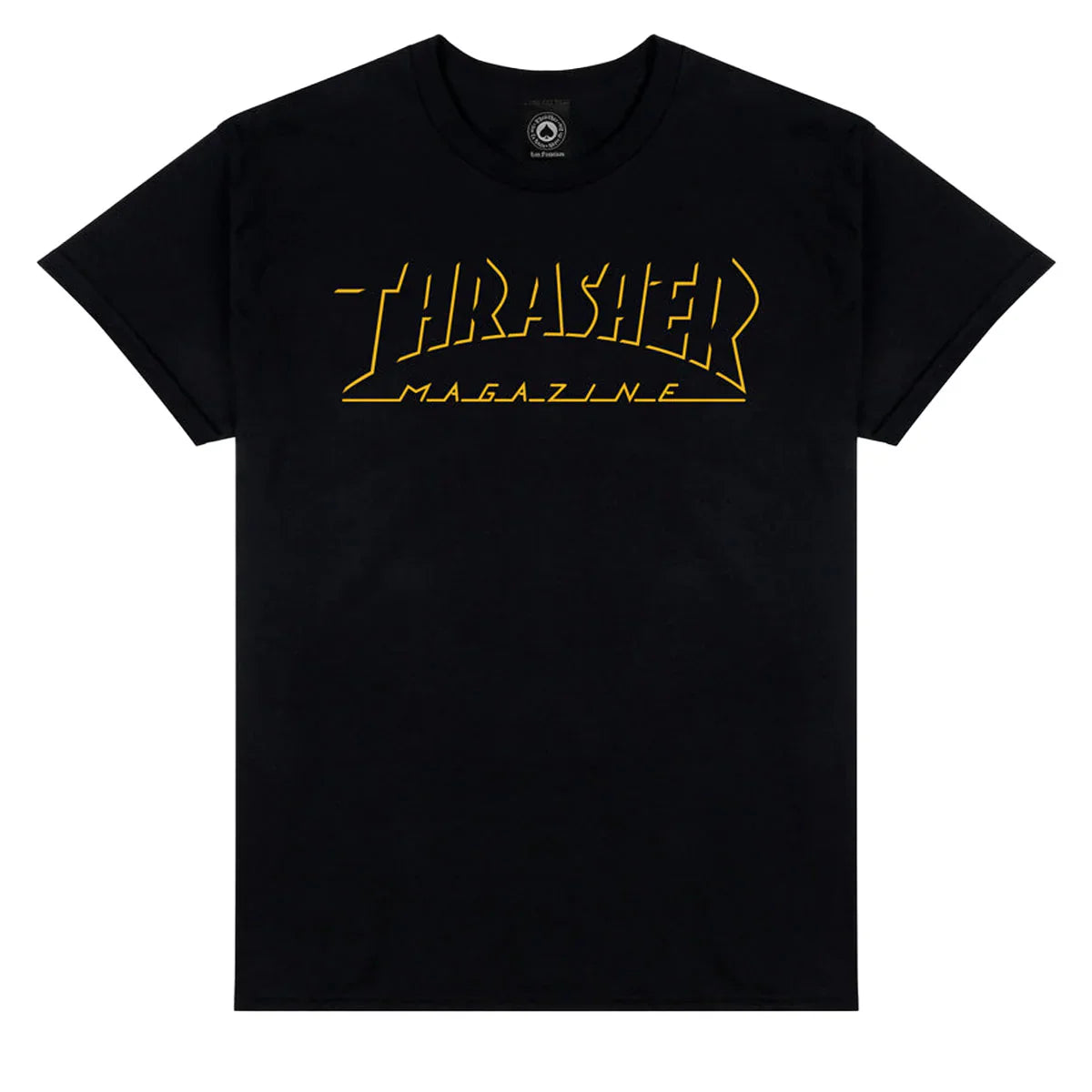 Thrasher Shadow Mag Logo Black S/s Shirt